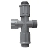 Rain Bird PVC szelepakna elosztó - kereszt idom 1" bm x 1" km x 1" km x 1" km