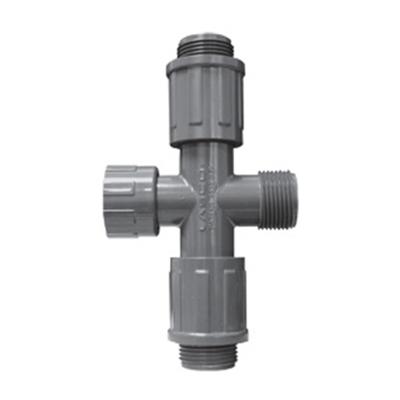 Rain Bird PVC szelepakna elosztó - kereszt idom 1" bm x 1" km x 1" km x 1" km