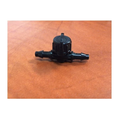 Elzárószelep 6/4 mm-es csőhöz tömlővéges csatlakozással